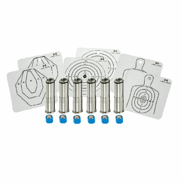 Laser Ammo SureStrike 38 Special / 357 Revolver Pro Six Pack + 6 Targets - U.S.A Only!