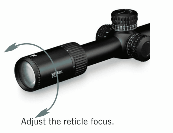 PST-5251 Vortex Optics Viper PST Gen II 5-25x50 SFP with EBR 4 Reticle (MOA)