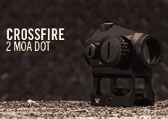 CF-RD2 Vortex Optics Crossfire 2 MOA Red Dot with Skeletonized Mount (US Only)