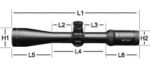 VHS-4310 Vortex Optics VIPER® HST™ 6-24x50 Riflescope with VMR-1 Reticle (MRAD)