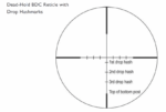 CF2-31007 Vortex Optics Crossfire II 3-9x40 Riflescope with Dead-Hold BDC Reticle (MOA)