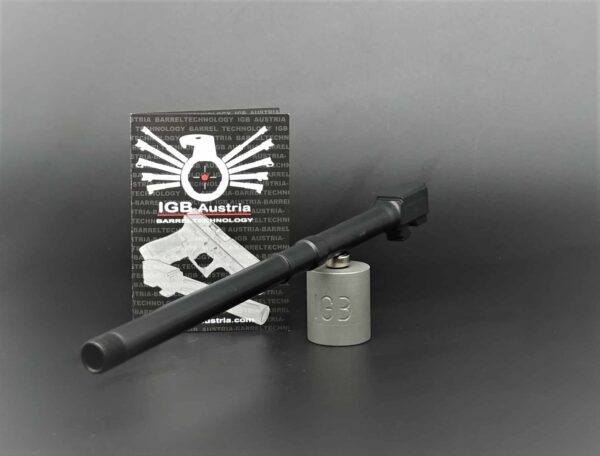Gen 3 & 4 Glock 10" Barrels IGB Austria Match Grade Hexagonal 10" Threaded Barrel For .10 Auto, .40s&w & .45acp Calibers