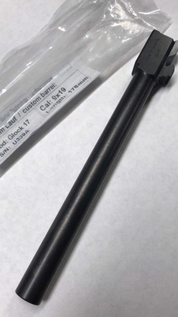 Gen 3 & 4 Glock 7.5" Barrels IGB Austria Match Grade Hexagonal Profile 7.5" Threaded Barrel For .10auto, .40s&w And .45acp Calibers