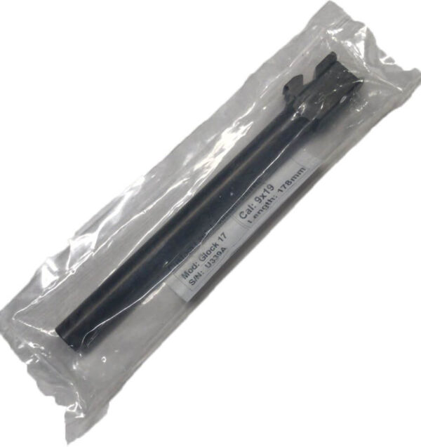 Gen 3 & 4 Glock Threaded Barrel & Fluted Barrel Standard Length - Match Grade Hexagonal Profile by IGB Austria
