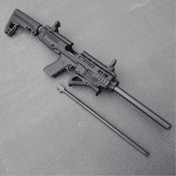 Gen 3 & 4 Glock 10" Barrels IGB Austria Match Grade Hexagonal 10" Threaded Barrel For .10 Auto, .40s&w & .45acp Calibers