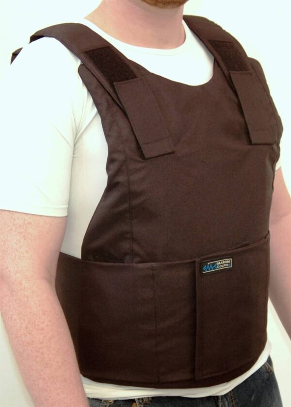 External Body armor protection level III-A with option for detachable add-ons