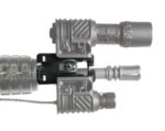 FSM15P CAA 2 Picatinny Rails, Side by Side Mount For Front Sight. Polymer Made