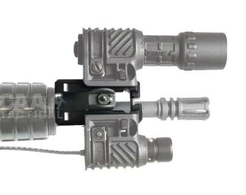 FSM15P CAA 2 Picatinny Rails, Side by Side Mount For Front Sight. Polymer Made