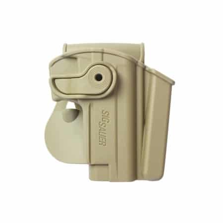 IMI-Z1280 - Polymer Holster with Integrated Mag Pouch for Sig Sauer Mosquito