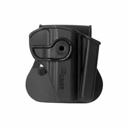 IMI-Z1230 - Polymer Holster with integrated Mag Pouch for Sig Sauer P232, KEL-TEC P- 3AT .380, Ruger LCP