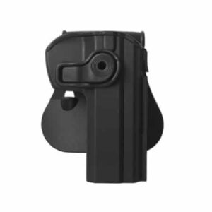 IMI-Z1330 - CZ 75/75 B Compact/75 Omega/CZ75 BD/CZ 85 Holster - Has an option to detach a single Mag Pouch