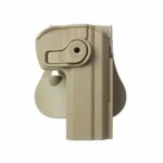 IMI-Z1330 - CZ 75/75 B Compact/75 Omega/CZ75 BD/CZ 85 Holster - Has an option to detach a single Mag Pouch