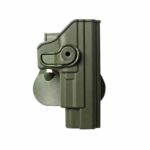 IMI-Z1180 - Polymer Retention Roto Holster for Springfield XD 9mm/.40/.45, and XDM 9mm