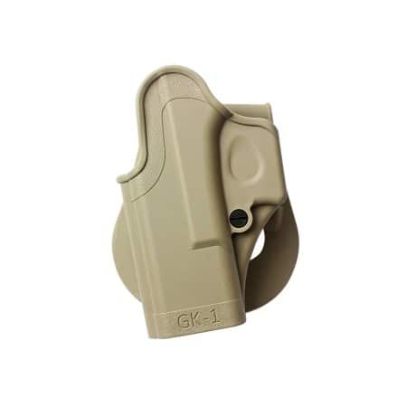 IMI-Z8010 GK1 - One Piece Polymer Holster. Glock Right Handed Gen 4 Compatible