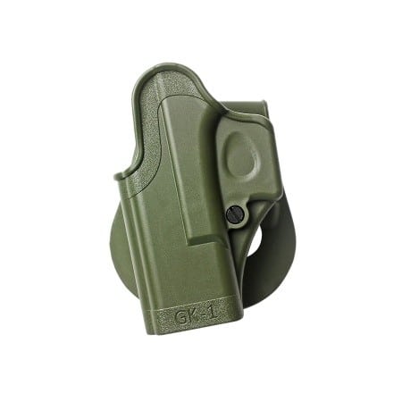 IMI-Z8010 GK1 - One Piece Polymer Holster. Glock Right Handed Gen 4 Compatible