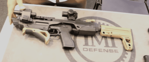 KIDON IMI Defense Innovative Pistol to Carbine Platform for Sig Sauer P226,227,229,SP2022