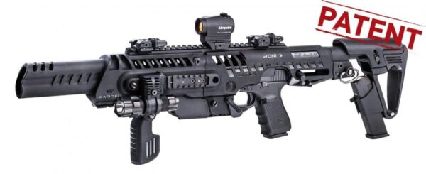 Roni C G2 Glock 17, 22, 31 CAA Industries Aggressive Look Roni PDW Converter Kit with Long Muzzle