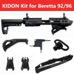 IMI Defense KIDON Innovative Pistol to Carbine Platform for Beretta 92-A1, 96-A1, M9-A1