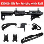 KIDON IMI Defense Innovative Pistol to Carbine Platform for Jericho Steel Frame With Picatinny Rail
