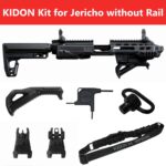 KIDON IMI Defense Innovative Pistol to Carbine Platform for Jericho Steel Frame Without Picatinny rail