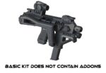 Micro Roni Gen 4 (G4) CAA Industries PDW Converter for Generation 3,4,5 Glock 17,22,31,19,19X, 23 & 32 - MCK is not a CAA Israel product!