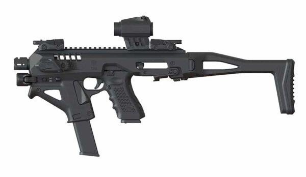 Micro Roni Gen 4 (G4) CAA Industries PDW Converter for Generation 3,4,5 Glock 17,22,31,19,19X, 23 & 32 - MCK is not a CAA Israel product!