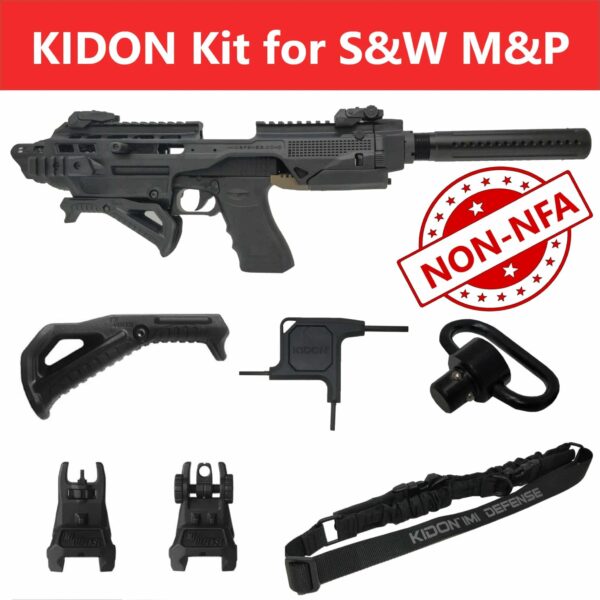 KIDON NON-NFA for S&W M&P Pro 5", Girsan MC28 SA, MC 28 SAC, MC 28 .40SA, MC 28 SAS, Glock 20/21/34/35/41 & EMTAN Ramon (IMI Defense)