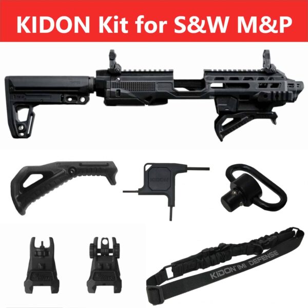 IMI Defense KIDON Innovative Pistol to Carbine Platform for S&W M&P, S&W M&P Pro 5', Girsan, Glock 21/34/35/41& EMTAN Ramon