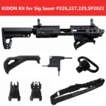 KIDON IMI Defense Innovative Pistol to Carbine Platform for Sig Sauer P226,227,229,SP2022