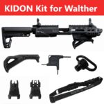 IMI Defense KIDON Innovative Pistol to Carbine Platform for Walther PPQ 5″, 4″: 9mm/.40/.45 Calibers