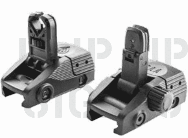 BGF + BGR CAA Picatinny Front and Rear Flip-Up Sights (New)