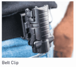 MLA CAA Gearup 4 in 1 Modular Flashlight Adapter - Attaches to the Belt, Pistol Mounted, Hand Held and Fits Micro Roni