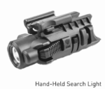 MLA CAA Gearup 4 in 1 Modular Flashlight Adapter - Attaches to the Belt, Pistol Mounted, Hand Held and Fits Micro Roni