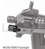 MRFL-MC CAA Gearup 4 in 1 Flashlight, Pistol Mount & Clip