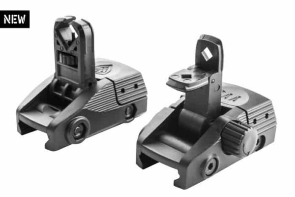 BGF + BGR CAA Picatinny Front and Rear Flip-Up Sights (New)