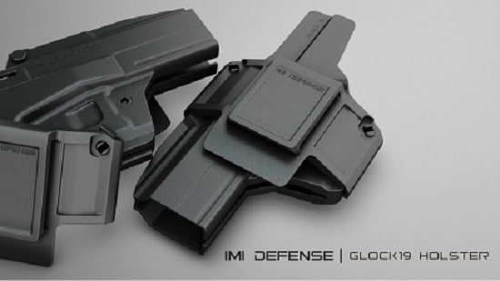 Z8019 IMI Defense MORF-X3 Revolutionary Polymer Holster for Glock 19