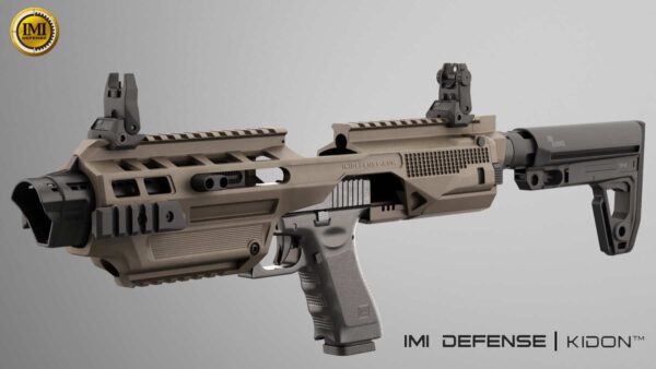 IMI Defense KIDON Innovative Pistol to Carbine Platform for H&K USP FS & Compact 9mm/.40