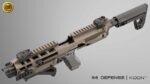 IMI Defense KIDON Innovative Pistol to Carbine Platform for H&K USP FS & Compact 9mm/.40