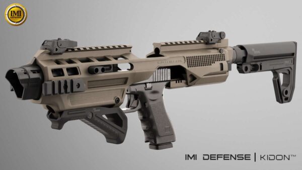 IMI Defense KIDON Innovative Pistol to Carbine Platform for H&K USP FS & Compact 9mm/.40