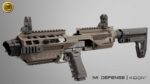 IMI Defense KIDON Innovative Pistol to Carbine Platform for Walther PPQ 5″, 4″: 9mm/.40/.45 Calibers