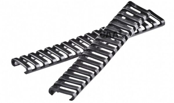 LRC CAA Tactical Ladder Style Low Profile Rail Covers for Picatinny Rails Rubber made