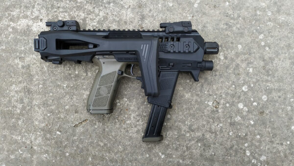 Micro Roni Gen 4 CAA Gearup PDW Converter for Gen 1 & 2 CZ P07 and CZ P09