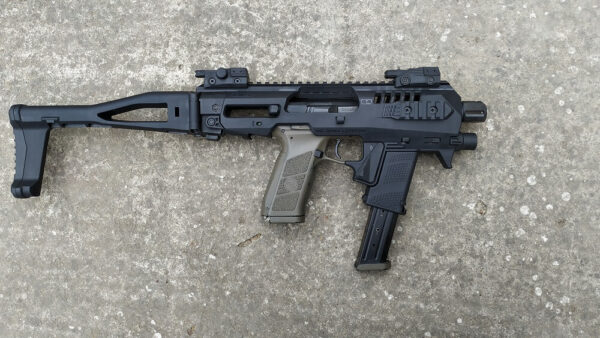 Micro Roni Gen 4 CAA Gearup PDW Converter for Gen 1 & 2 CZ P07 and CZ P09