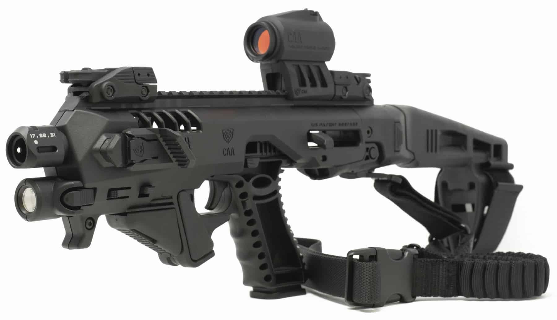 Micro Roni Gen 4 / 4X Stab CAA Industries Best Selling Glock PDW Conversion Kit - MCK is not a CAA Israel product! 2