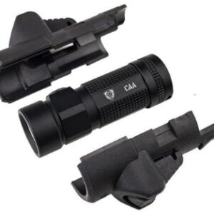 MRFL CAA Industries Micro Roni Integral Front 500 & 600 Lumens Flashlight for Both Left and Right Users