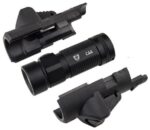 MRFL CAA Industries Micro Roni Integral Front 500 & 600 Lumens Flashlight for Both Left and Right Users