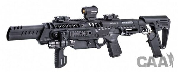Roni C G2 Glock 17, 22, 31 CAA Industries Aggressive Look Roni PDW Converter Kit with Long Muzzle