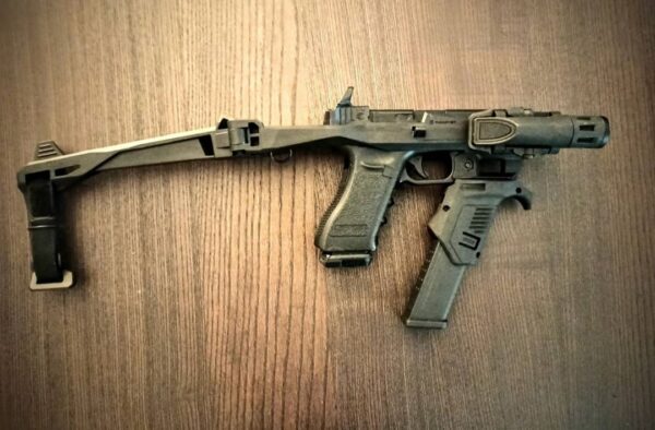Recover Tactical MG45 Glock 10mm/45ACP Magazine Holder & Angled Foregrip (Non-NFA Foregrip)