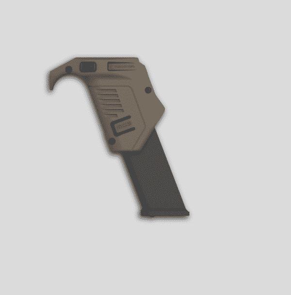 Recover Tactical MG45 Glock 10mm/45ACP Magazine Holder & Angled Foregrip (Non-NFA Foregrip)