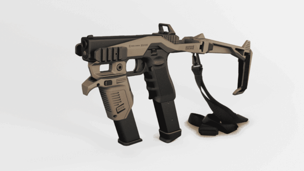 Recover Tactical MG45 Glock 10mm/45ACP Magazine Holder & Angled Foregrip (Non-NFA Foregrip)